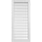 Ekena Millwork Vertical Surface Mount PVC Gable Vent: Functional, w/ 2"W x 1-1/2"P Brickmould Frame, 18"W x 40"H GVPVE18X4002SF - alternate 1